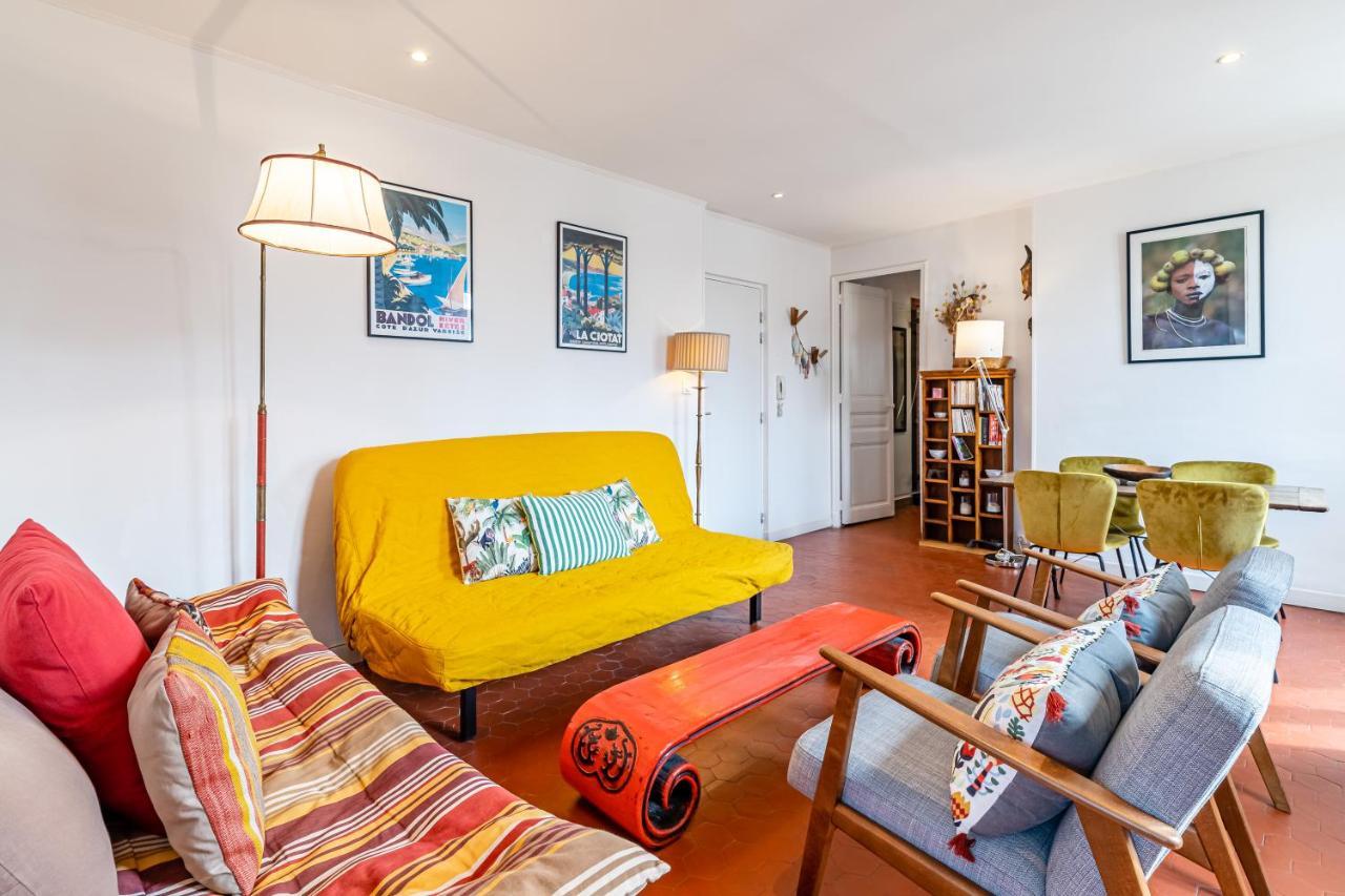 Balcon Filant, Vue 180, Store, Netflix, Clim ,Ascenseur, T2, Acces Avec Code Apartment มาร์กเซย ภายนอก รูปภาพ